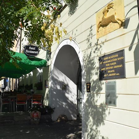 Akzent Hotel Goldner Hirsch كامينز المظهر الخارجي الصورة